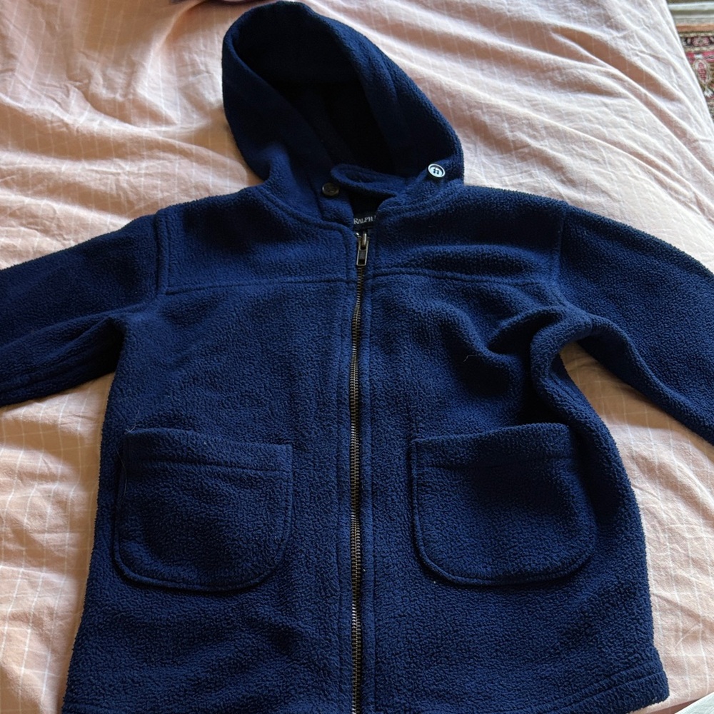 Ralph Lauren boys fleece jacket size 4